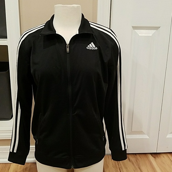 girls black adidas jacket